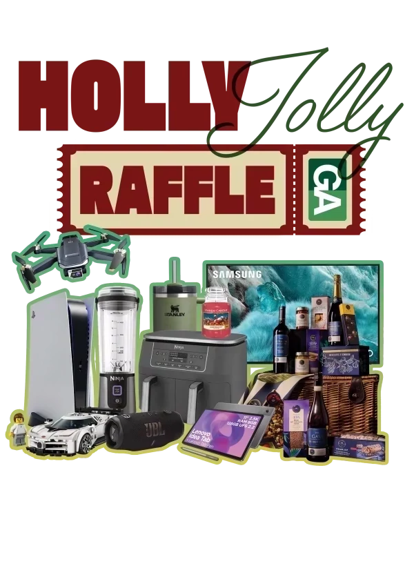 GA's Holly Jolly Raffle promotional image
